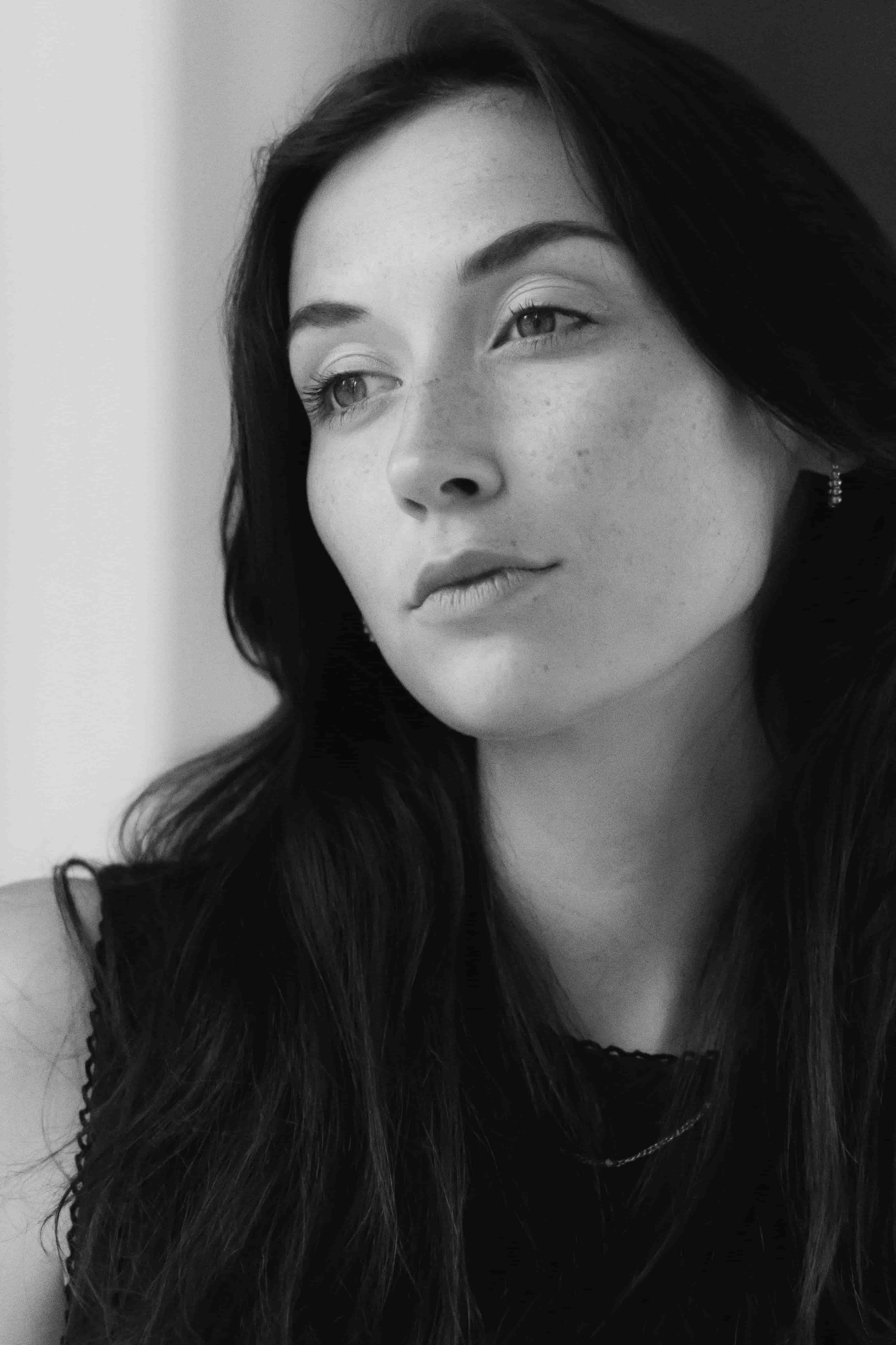 Monochrome Portraitfotografie